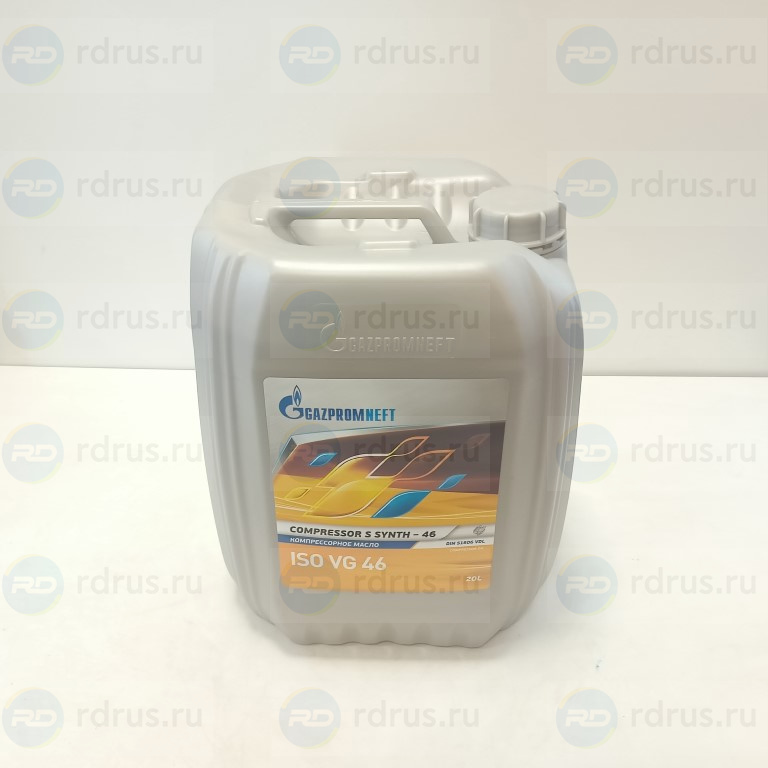 Масло компрессорное Газпромнефть Compressor S Synth-46 20л (полусинтетика) фото в интернет-магазине ООО "РД-Тех"