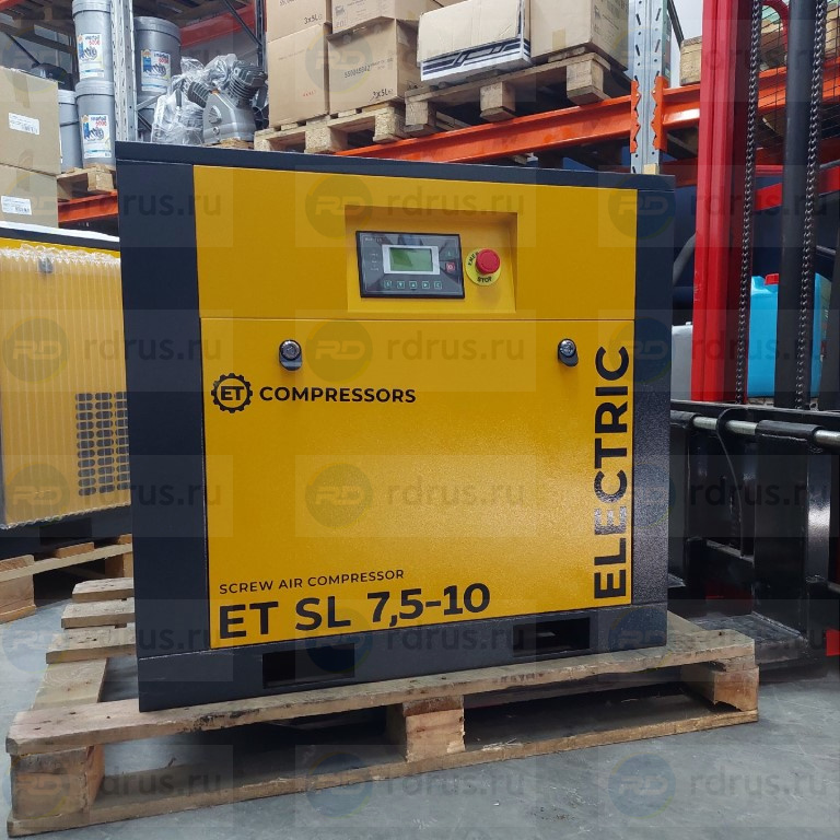 Компрессор винтовой ET-Compressors ET SL 7,5-10 (IP54) фото в интернет-магазине ООО "РД-Тех"